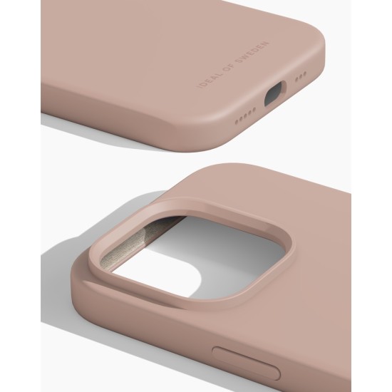 iDeal of Sweden Silicone MagSafe Back Case priekš Apple iPhone 15 Pro Max - Blush Pink - silikona aizmugures apvalks / bampers-vāciņš