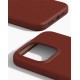 iDeal of Sweden Silicone MagSafe Back Case priekš Apple iPhone 15 Pro Max - Dark Amber - silikona aizmugures apvalks / bampers-vāciņš