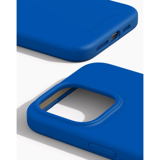 iDeal of Sweden Silicone MagSafe Back Case priekš Apple iPhone 15 Pro Max - Cobalt Blue - silikona aizmugures apvalks / bampers-vāciņš
