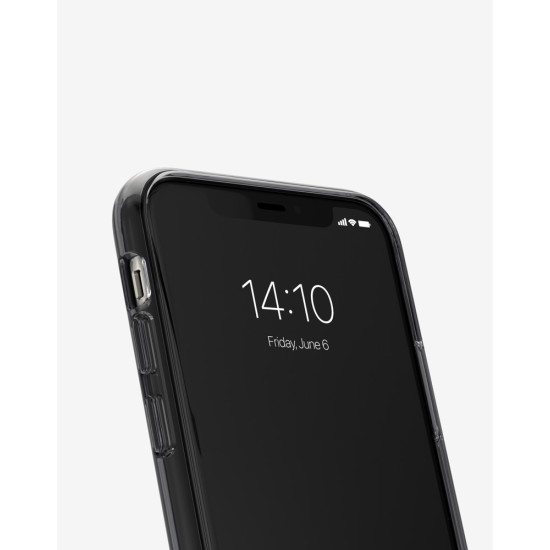 iDeal of Sweden Mirror Back Case priekš Apple iPhone 11 - Mirror Black - silikona-plastikāta aizmugures apvalks / bampers-vāciņš