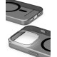 iDeal of Sweden Clear MagSafe SS23 Back Case priekš Apple iPhone 15 Pro - Tinted Black - silikona aizmugures apvalks / bampers-vāciņš
