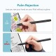 ESR Active Digital Capacitive Pen Touch Screen Stylus Drawing - Universāls vadības kociņš - Melns - pildspalva priekš ekrāniem (Apple Pencil MK0C2ZM/A / Samsung S Pen EJ-PT860BJEGWW analogs)