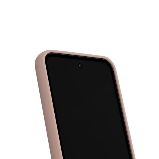 iDeal of Sweden Silicone Back Case priekš Samsung Galaxy S23 FE S711 - Blush Pink - silikona aizmugures apvalks / bampers-vāciņš
