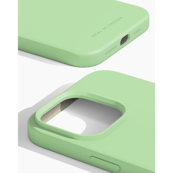 iDeal of Sweden Silicone Back Case priekš Apple iPhone 14 Pro Max - Mint - silikona aizmugures apvalks / bampers-vāciņš