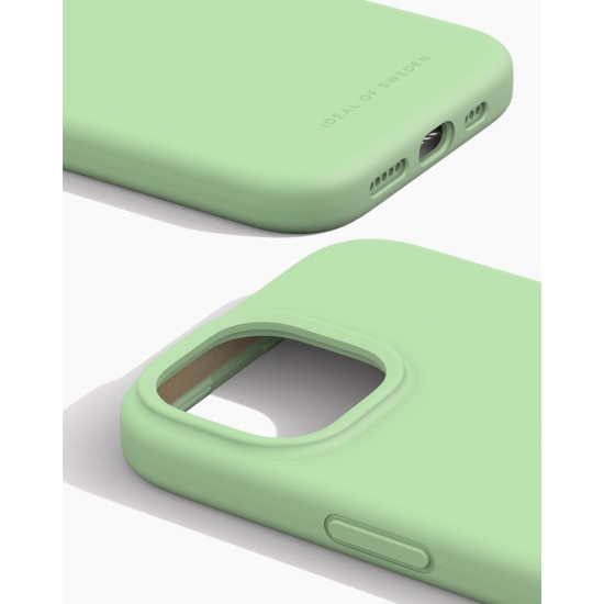 iDeal of Sweden Silicone MagSafe Back Case priekš Apple iPhone 15 - Mint - silikona aizmugures apvalks / bampers-vāciņš