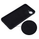 Liquid Silicone Shockproof Back Case with Strap для Huawei Honor 90 Lite 5G - Чёрный - силиконовая накладка с шнурком / бампер-крышка
