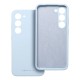 Roar Cloud-Skin Silicone Case (Microfiber Soft Touch) priekš Apple Iphone 15 - Gaiši Zils - matēts silikona aizmugures apvalks (bampers vāciņš)