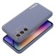 Forcell Leather Back Case priekš Samsung Galaxy A35 5G A356 - Zils - mākslīgās ādas aizmugures apvalks / bampers-vāciņš