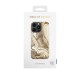 iDeal of Sweden Fashion GM19 Back Case priekš Apple iPhone 14 Pro Max - Golden Sand Marble - plastikāta aizmugures apvalks ar iebūvētu metālisku plāksni / bampers-vāciņš