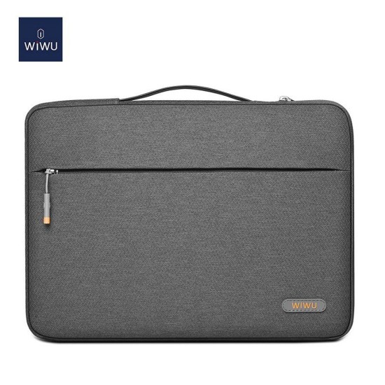 WIWU Waterproof Pilot Sleeve Laptop Bag Use for 13.3-inch - Pelēka - Computer Laptop / Notebook Bag / Datorsoma