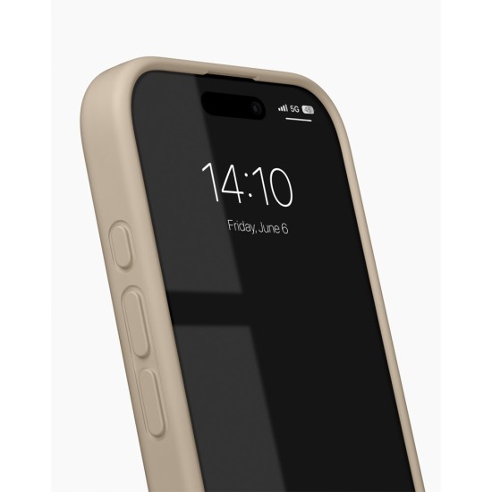 iDeal of Sweden Silicone Back Case для Apple iPhone 16 Pro Max - Beige - силиконовый чехол-накладка / бампер-крышка