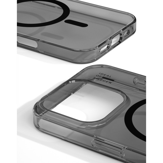 iDeal of Sweden Clear MagSafe Back Case для Apple iPhone 16 Pro Max - Tinted Black - силиконовый чехол-накладка / бампер-крышка