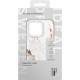 iDeal of Sweden Fashion Back Case priekš Apple iPhone 16 Pro Max - Carrara Gold - plastikāta aizmugures apvalks ar iebūvētu metālisku plāksni / bampers-vāciņš