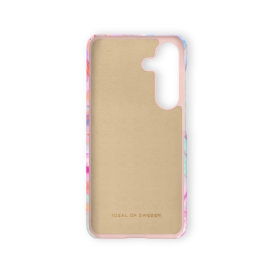 iDeal of Sweden Fashion Back Case priekš Samsung Galaxy S25 5G S931 - Pastel Marble - plastikāta aizmugures apvalks / bampers-vāciņš