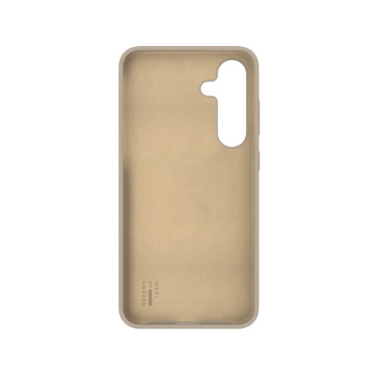 iDeal of Sweden Silicone Back Case priekš Samsung Galaxy S25 5G S931 / S24 5G S921 - Beige - silikona aizmugures apvalks / bampers-vāciņš