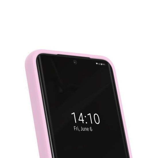 iDeal of Sweden Silicone Back Case priekš Samsung Galaxy S25 5G S931 / S24 5G S921 - Bubblegum Pink - silikona aizmugures apvalks / bampers-vāciņš