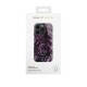 iDeal of Sweden Fashion Back Case priekš Apple iPhone 14 Pro - Deep Purple Bloom - plastikāta aizmugures apvalks ar iebūvētu metālisku plāksni / bampers-vāciņš