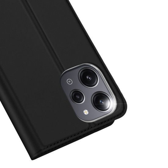 Dux Ducis Skin Pro series priekš Xiaomi Redmi Note 13 Pro Plus 5G - Melns - sāniski atverams maciņš ar magnētu un stendu