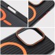 Simply Grip Texture MagSafe Back Case priekš Apple iPhone 13 Pro - Melns - plastikāta aizmugures apvalks / bampers-vāciņš