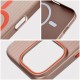 Simply Grip Texture MagSafe Back Case priekš Apple iPhone 13 Pro - Oranžs - plastikāta aizmugures apvalks / bampers-vāciņš