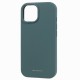 Mercury Silicone Case (Microfiber Soft Touch) priekš Apple iPhone 16 Pro Max - Zaļš - matēts silikona aizmugures apvalks (bampers vāciņš)