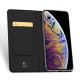 Dux Ducis Skin Pro series priekš Apple iPhone 16e - Melns - sāniski atverams maciņš ar magnētu un stendu (ādas maks, grāmatiņa, leather book wallet case cover stand)