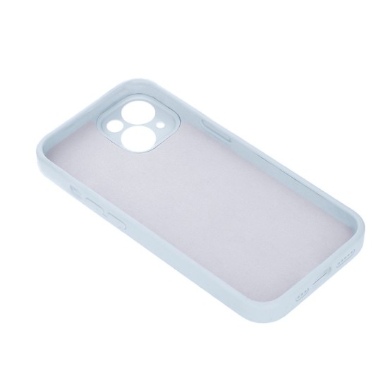 OEM Silicone Back Case (Microfiber Soft Touch) priekš Samsung Galaxy A16 4G A165 / A16 5G A166 - Gaiši Zils - matēts silikona aizmugures apvalks