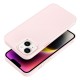 Frame Back Case priekš Apple iPhone 16e - Rozā - matēts silikona aizmugures apvalks / bampers-vāciņš