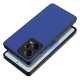 Forcell Noble Back Case priekš Xiaomi Redmi Note 13 Pro Plus 5G - Zils - mākslīgās ādas aizmugures apvalks ar iebūvētu metālisku plāksni / bampers-vāciņš