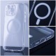 Clear MagSafe Back Case priekš Apple iPhone 16e - Caurspīdīgs - silikona aizmugures apvalks / bampers-vāciņš