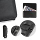 10 VIP Hua P30 Lite / Mate 10 / Y6 Universāla ādas jostas somiņa - Universāls maks / maciņš ietvars (Universal case on belt)