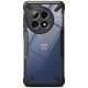 Ringke Fusion X Series Back Case priekš OnePlus 13 - Melns - triecienizturīgs silikona-plastikāta aizmugures apvalks / bampers-vāciņš