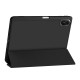 Tech-Protect SC Pen Book Case priekš Xiaomi Redmi Pad 2 - Melns - sāniski atverams maciņš ar magnētu un stendu