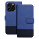 Gomma Book Case priekš Xiaomi Redmi Note 14 4G (163.25 mm) - Zils - sāniski atverams maciņš ar magnētu un stendu
