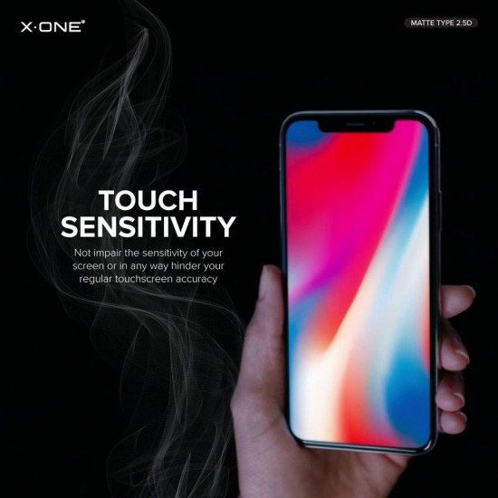 X-One 2.5D Full Glue Extra Strong Crystal Clear Tempered Glass Screen Protector priekš Apple iPhone 16 Pro Max - Melns - Ekrāna Aizsargstikls / Bruņota Stikla Aizsargplēve