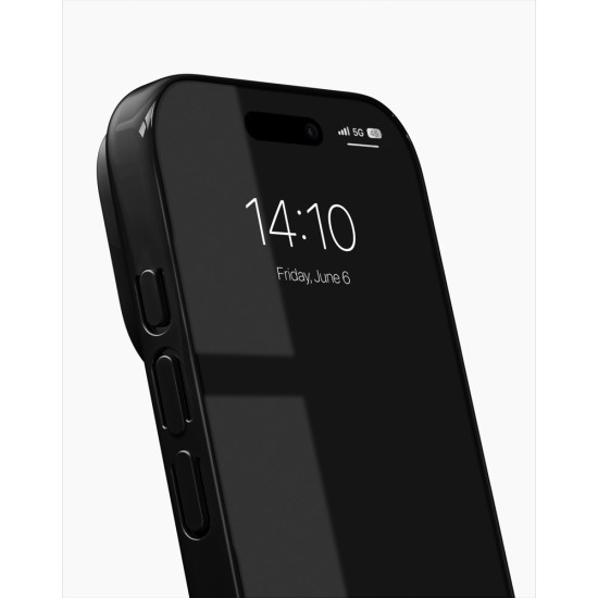 iDeal of Sweden Slim Back Case with MagSafe priekš Apple iPhone 17 Pro - Glossy Black - silikona aizmugures apvalks / bampers-vāciņš