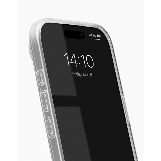 iDeal of Sweden Clear Back Case priekš Apple iPhone 17 Air - Shimmer - silikona aizmugures apvalks / bampers-vāciņš
