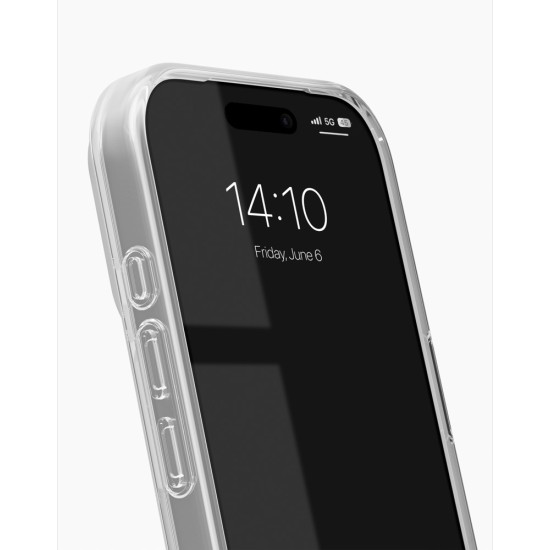 iDeal of Sweden Clear MagSafe Back Case priekš Apple iPhone 17 Pro - Shimmer - silikona aizmugures apvalks / bampers-vāciņš