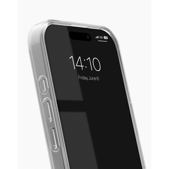 iDeal of Sweden Clear Back Case priekš Apple iPhone 17 - Clear - silikona aizmugures apvalks / bampers-vāciņš