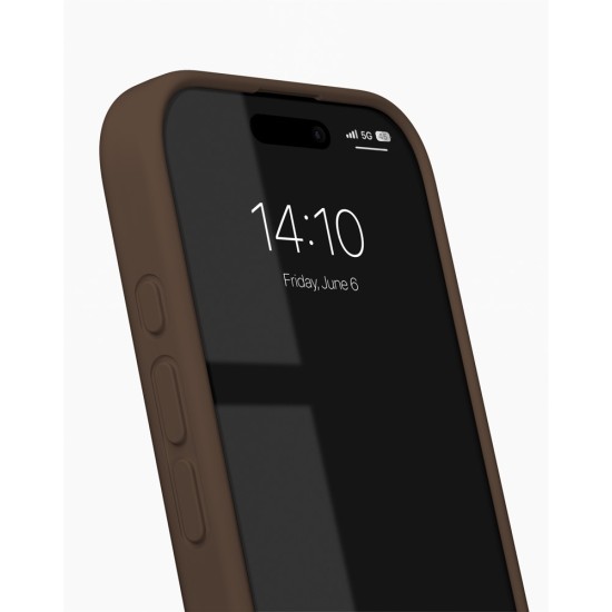 iDeal of Sweden Silicone Back Case priekš Apple iPhone 17 - Mocha Mousse - silikona aizmugures apvalks / bampers-vāciņš