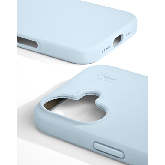 iDeal of Sweden Silicone Back Case priekš Apple iPhone 17 - Light Blue - silikona aizmugures apvalks / bampers-vāciņš