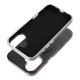 Gentleman MagSafe Back Case priekš Apple iPhone 16 Pro - Melns - mākslīgās ādas aizmugures apvalks / bampers-vāciņš