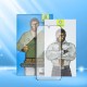 Mr. Monkey 5D Strong HD Full Glue Tempered Glass protector priekš Apple iPhone 17 Pro Max - Melns - Ekrāna Aizsargstikls / Bruņota Stikla Aizsargplēve (Full screen size curved)