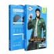 Mr. Monkey 5D Strong Matte Full Glue Tempered Glass protector priekš Apple iPhone 17 Pro Max - Melns - Ekrāna Aizsargstikls / Bruņota Stikla Aizsargplēve (Full screen size curved)