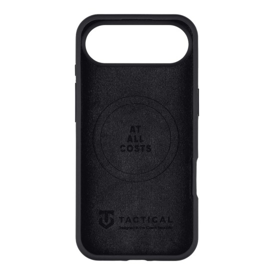 Tactical MagForce Velvet Smoothie Back Case with MagSafe priekš Apple iPhone 17 Pro - Melns - silikona aizmugures apvalks / bampers-vāciņš