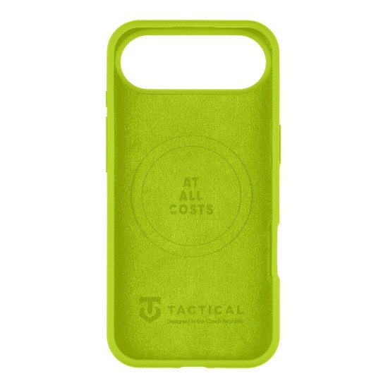 Tactical MagForce Velvet Smoothie Back Case with MagSafe priekš Apple iPhone 17 Pro - Gaiši Zaļš - silikona aizmugures apvalks / bampers-vāciņš