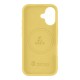 Tactical MagForce Velvet Smoothie Back Case with MagSafe priekš Apple iPhone 17 Pro - Dzeltens - silikona aizmugures apvalks / bampers-vāciņš