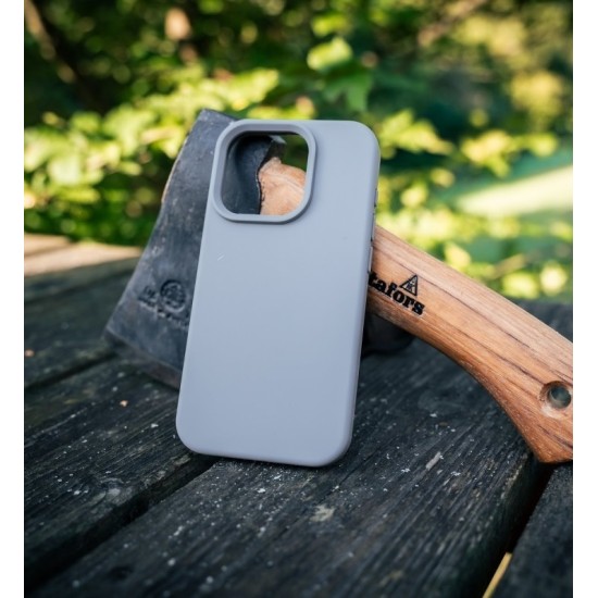 Tactical MagForce Velvet Smoothie Back Case with MagSafe priekš Apple iPhone 17 Pro - Gaiši Pelēks - silikona aizmugures apvalks / bampers-vāciņš