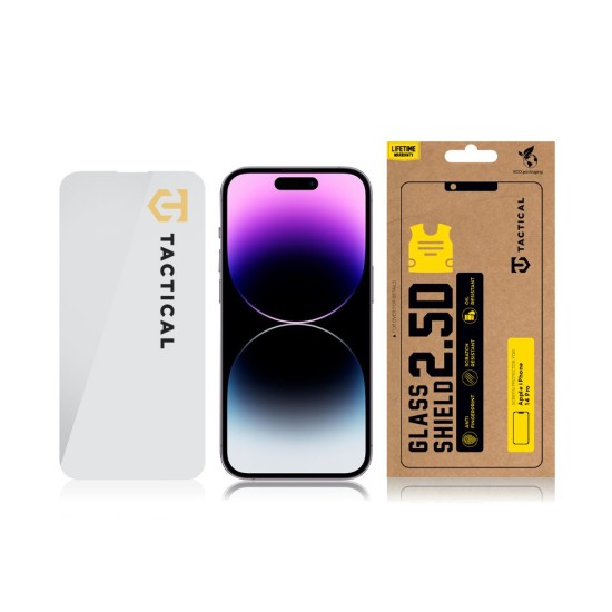 Tactical 2.5D Tempered Glass screen protector priekš Apple iPhone 17 Air - Ekrāna Aizsargstikls / Bruņota Stikla Aizsargplēve