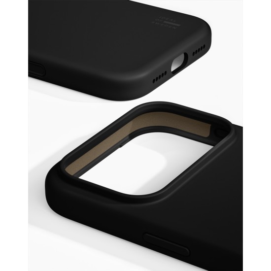 iDeal of Sweden Silicone MagSafe Back Case priekš Apple iPhone 17 Pro - Black - silikona aizmugures apvalks / bampers-vāciņš